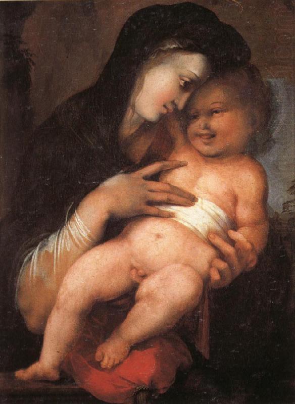 Madonna and Child, BERRUGUETE, Alonso